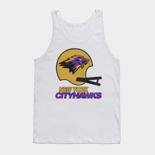 Defunct New York Cityhawks Football Team Tank Top